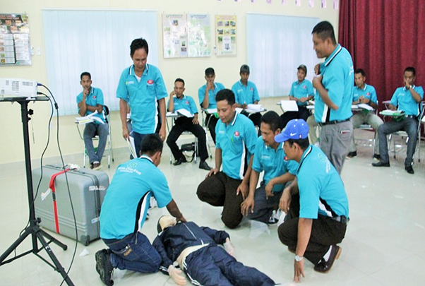 First Aid Training at AEP Nusantara Training Centre