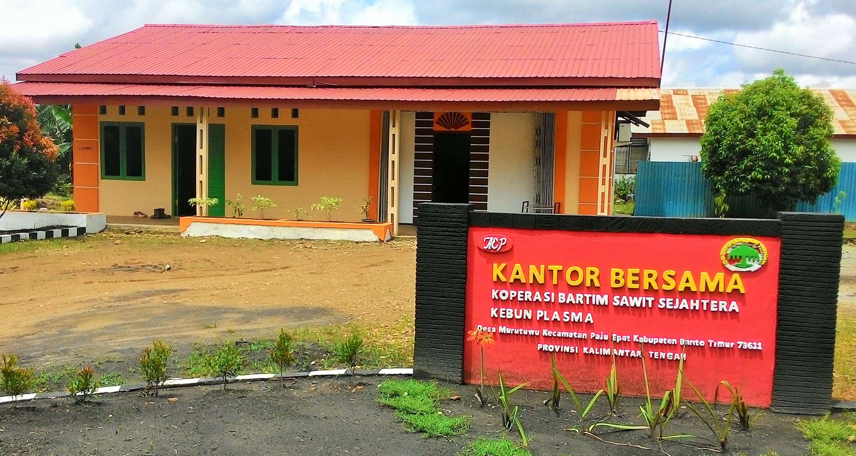 A Plasma Office in Kalimantan